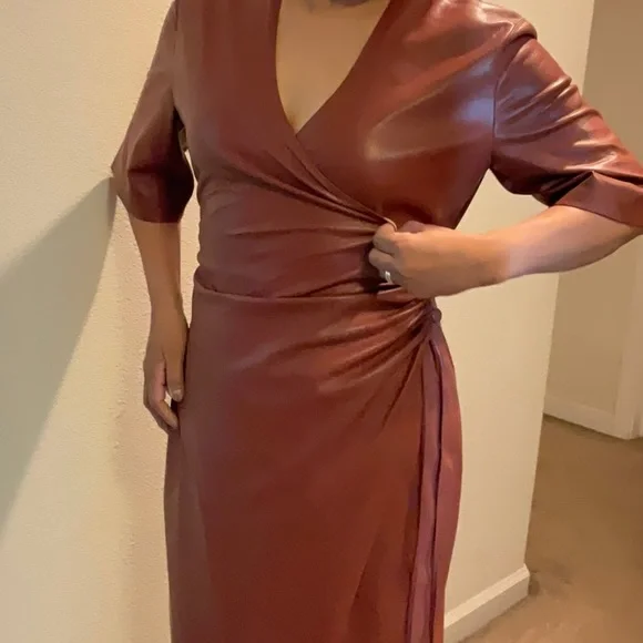 Nanushka HELISA BRICK VEGAN LEATHER - Picture 11 of 16